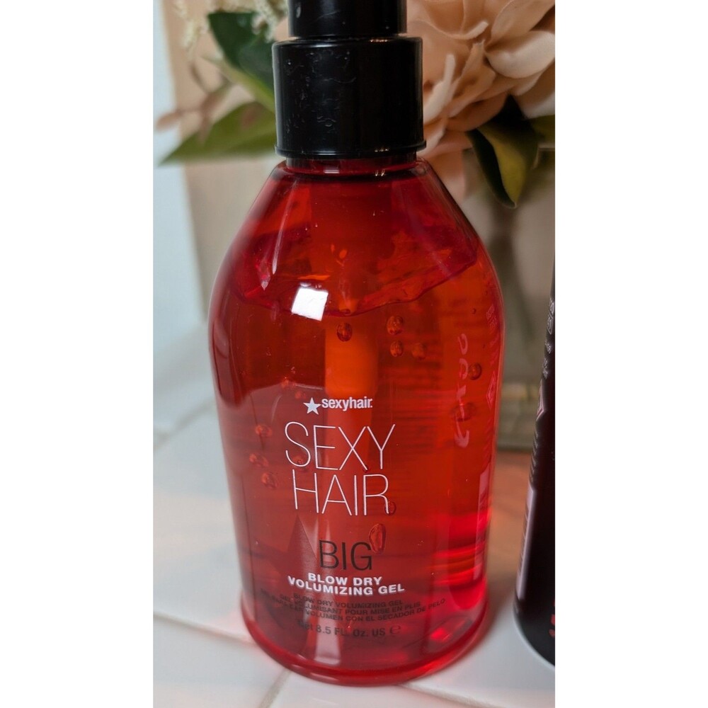 SexyHair 3pc Bundle: Play Dirty Spray & 2 Blow Dry Gels (1 New, 1 Partial) - Picture 3 of 7